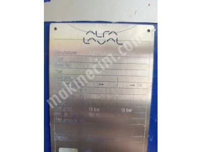 2.El Alfa Laval Tl10-Bfm Als Plakalı Isı Eşanjör-2019-13Bar
