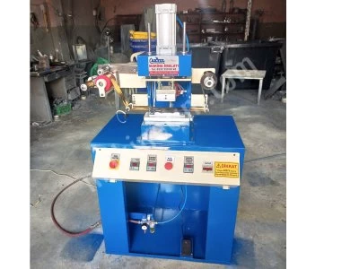 Plastik Spatula Yaldız Marka Transfer Klişe Makinesi