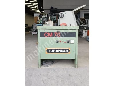 2.El Eğri Kenar Yapıştırma Makinesi Turanlar Cm 70