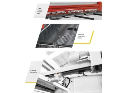 Hilalsan Redüktörlü Giyotin Makas Prestıge 4 Mm