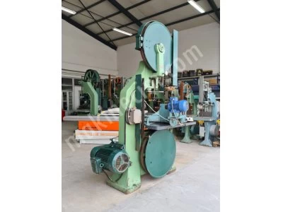 2.El Şerit Testere Hizar Markol Makinesi Burselkur 80 Cm Dik Gövde 22 Kw - 30 Hp Motor