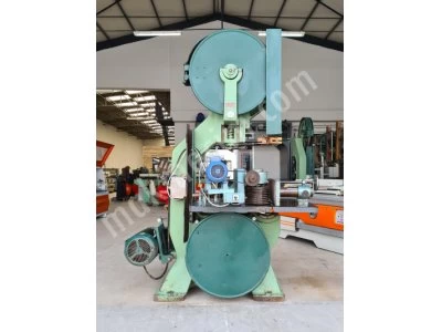 2.El Şerit Testere Hizar Markol Makinesi Burselkur 80 Cm Dik Gövde 22 Kw - 30 Hp Motor