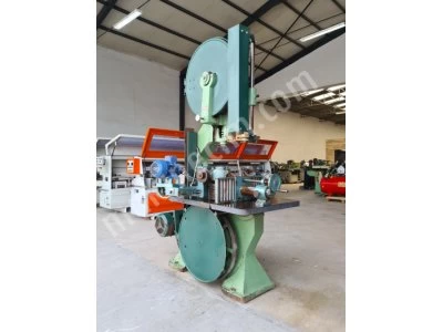 2.El Şerit Testere Hizar Markol Makinesi Burselkur 80 Cm Dik Gövde 22 Kw - 30 Hp Motor