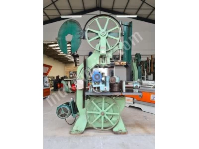 2.El Şerit Testere Hizar Markol Makinesi Burselkur 80 Cm Dik Gövde 22 Kw - 30 Hp Motor