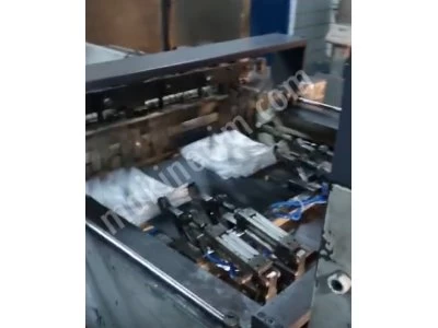 Çift Hat Poşet Kesim Makinası