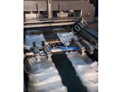 Çift Hat Poşet Kesim Makinası
