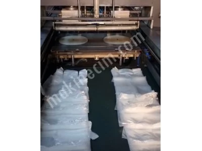 Çift Hat Poşet Kesim Makinası
