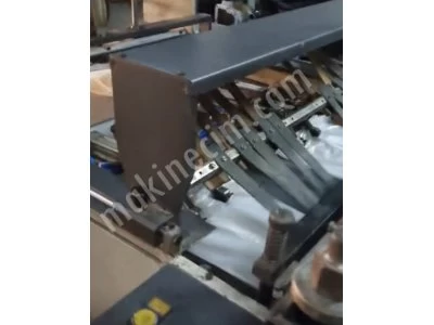 Çift Hat Poşet Kesim Makinası