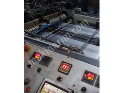 Çift Hat Poşet Kesim Makinası