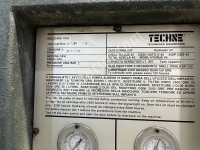 Techne 5000S Blow Molding Machine