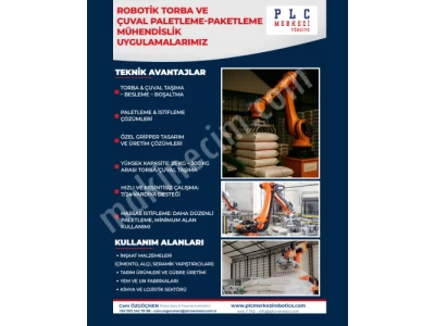 Robotic Sack Palletizing - Packaging Robot