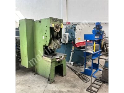 Dirinler Marka 80 Ton Çelik Gövde Eksantrik Pres