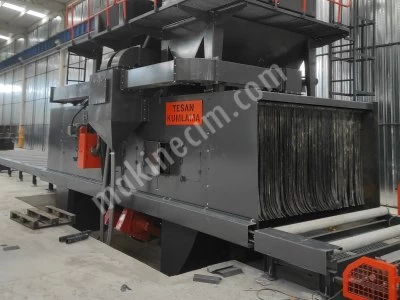 Tünel Tip Tam Otomatik Kumlama Makinası-Stok