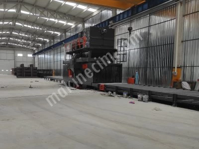 Tünel Tip Tam Otomatik Kumlama Makinası-Stok