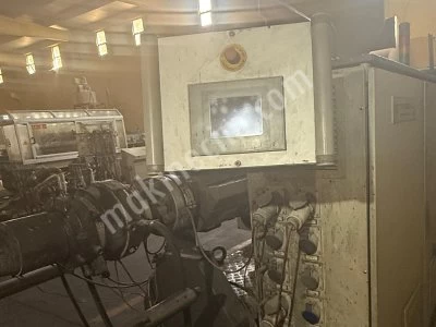 110 M Corrugated Machine + Vacuum Tank + Chiller + Corrugator