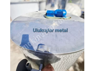 6.5 M3 Paslanmaz Deterjan Şampuan Karıştırıcı Kazan Tank Camsuyu Adblue Mikseri
