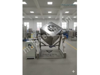 Cubical Powder Mixer Machine Stainless Steel