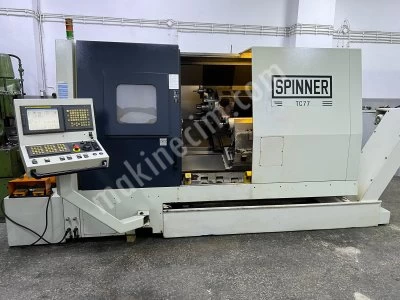 Tayvan Spinner Tc77 - 12 İnç Cnc Torna Çok Temiz