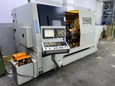 Tayvan Spinner Tc77 - 12 İnç Cnc Torna Çok Temiz
