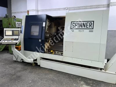 Tayvan Spinner Tc77 - 12 İnç Cnc Torna Çok Temiz