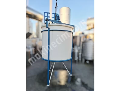 2 Ton Plastik Karıştırıcı Deterjan Kozmetik Kazanı