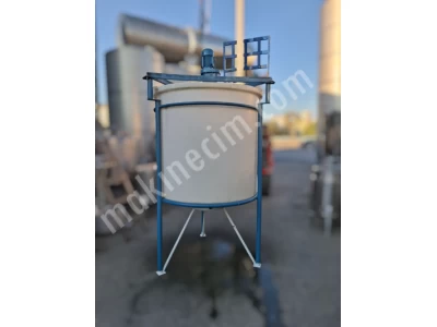 2 Ton Plastik Karıştırıcı Deterjan Kozmetik Kazanı