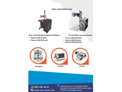 Fiber Lazer Markalama Raycus 20/30/50W