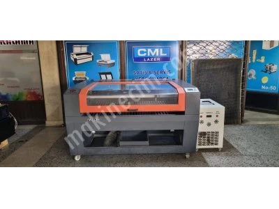 İstanbul Lazer Kesim Makinesi 130X90Cm 100-120W Tuplu