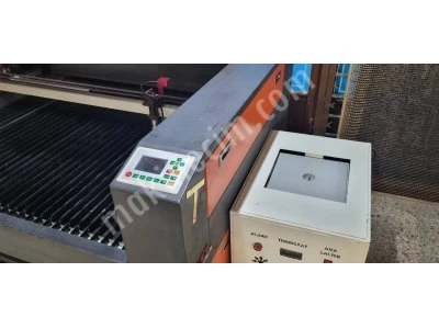 İstanbul Lazer Kesim Makinesi 130X90Cm 100-120W Tuplu