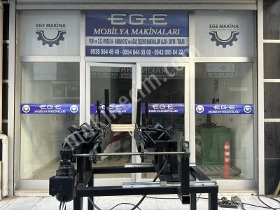 Otomatik Beslemeli Şarjörlü Çift Kafa 45 Kesim Makinası