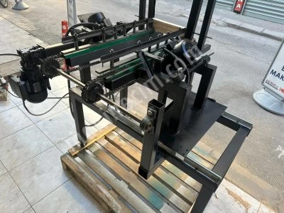 Otomatik Beslemeli Şarjörlü Çift Kafa 45 Kesim Makinası