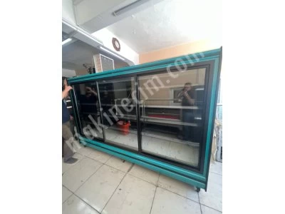 Sütlük Meşrubat İçicek Şişe Soğutucu Vitrin Market Dolabı