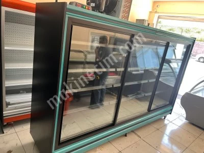 Sütlük Meşrubat İçicek Şişe Soğutucu Vitrin Market Dolabı