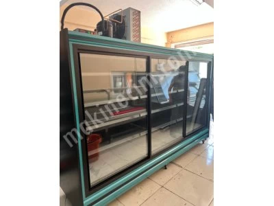 Sütlük Meşrubat İçicek Şişe Soğutucu Vitrin Market Dolabı