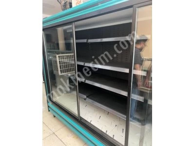 Sütlük Meşrubat İçicek Şişe Soğutucu Vitrin Market Dolabı