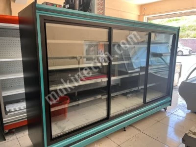 Sütlük Meşrubat İçicek Şişe Soğutucu Vitrin Market Dolabı