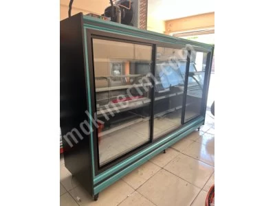 Sütlük Meşrubat İçicek Şişe Soğutucu Vitrin Market Dolabı