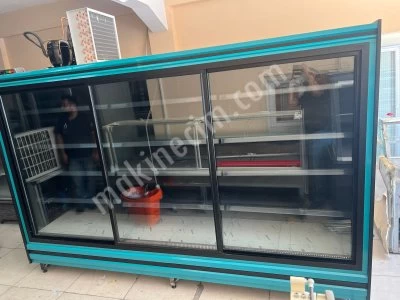 Sütlük Meşrubat İçicek Şişe Soğutucu Vitrin Market Dolabı