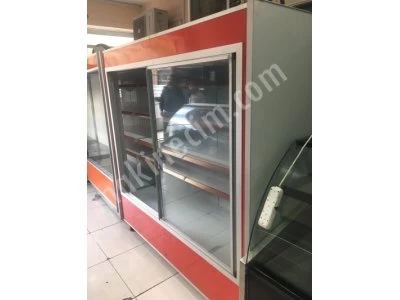 Sütlük Meşrubat İçicek Şişe Soğutucu Vitrin Market Dolabı