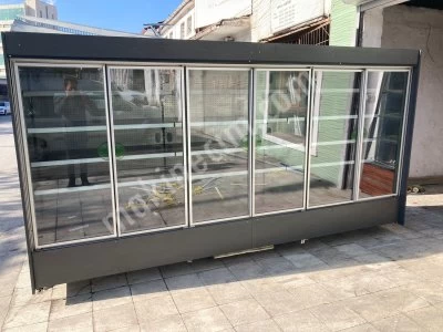Sütlük Meşrubat İçicek Şişe Soğutucu Vitrin Market Dolabı