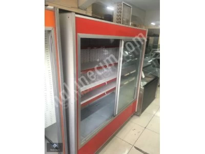 Sütlük Meşrubat İçicek Şişe Soğutucu Vitrin Market Dolabı