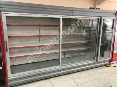 Sütlük Meşrubat İçicek Şişe Soğutucu Vitrin Market Dolabı