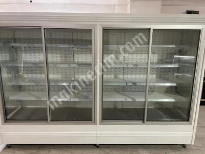 Sütlük Meşrubat İçicek Şişe Soğutucu Vitrin Market Dolabı