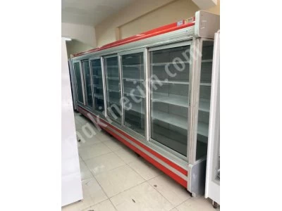 Sütlük Meşrubat İçicek Şişe Soğutucu Vitrin Market Dolabı