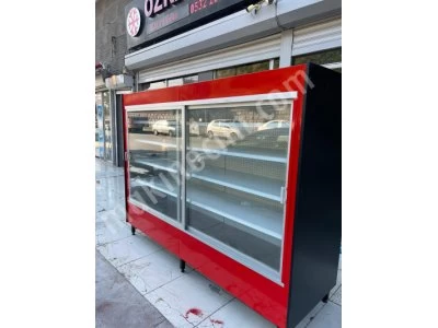 Sütlük Meşrubat İçicek Şişe Soğutucu Vitrin Market Dolabı