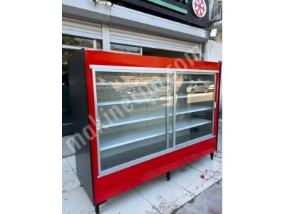 Sütlük Meşrubat İçicek Şişe Soğutucu Vitrin Market Dolabı