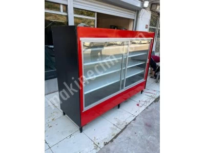 Sütlük Meşrubat İçicek Şişe Soğutucu Vitrin Market Dolabı