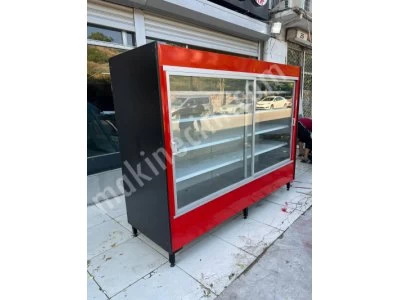 Sütlük Meşrubat İçicek Şişe Soğutucu Vitrin Market Dolabı