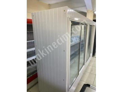 Sütlük Meşrubat İçicek Şişe Soğutucu Vitrin Market Dolabı