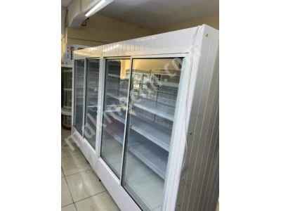 Sütlük Meşrubat İçicek Şişe Soğutucu Vitrin Market Dolabı